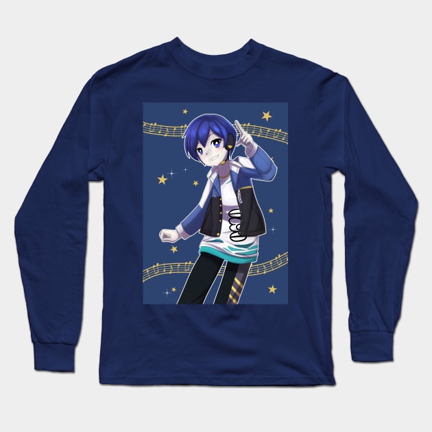 Vivid Bad Squad Kaito Long Sleeve T-Shirt by Hiinatsu